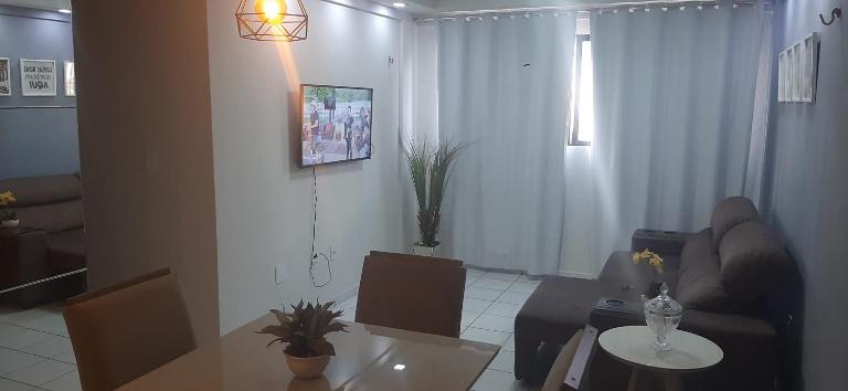 Apartamento super aconchegante 150 da orla do bessa - Chambres d'hôtes João Pessoa