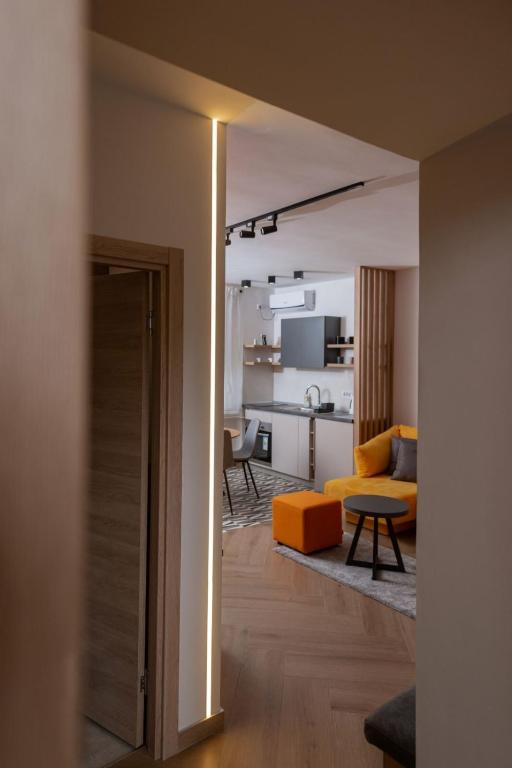 Republic Square Apartment - with garage - Bed and Breakfast Novi Sad
