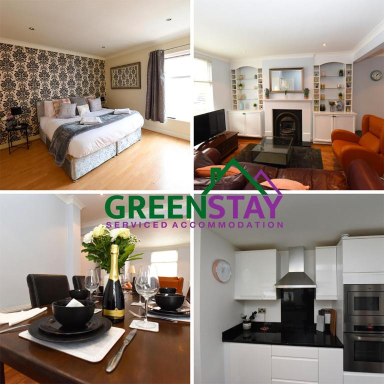 "Honeysuckle House Chester" by Greenstay Serviced Accommodation - Large 3 Bed House, Sleeps 6, Perfect For Contractors, Business Travellers, Families & Groups - Bed and Breakfast Chester
