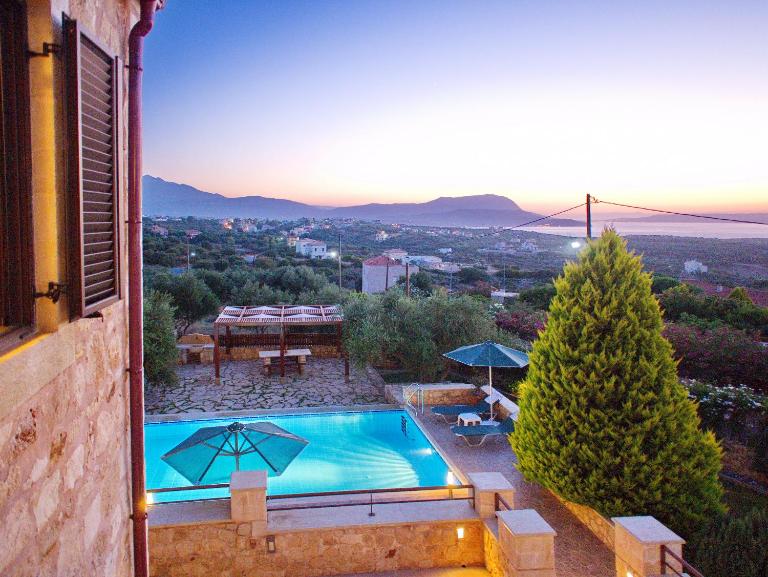 Villa Afrati Sea Views Pool AC - B&B Pláka