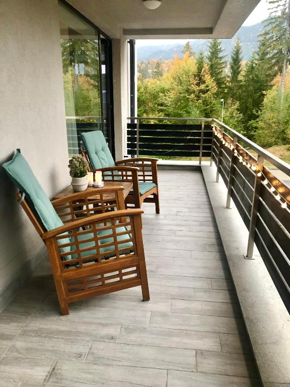Apartamentul Verde Silver Mountain Poiana Brașov - B&B Poiana Brasov