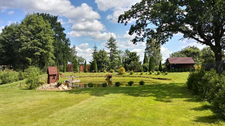 Agroturystyka - Wypoczynek nad stawem na Kaszubach - B&B Karsin