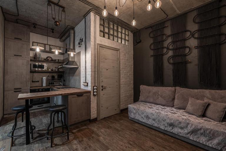 Retro loft apartment in the French Quarter - Ferienwohnung Kyjiw