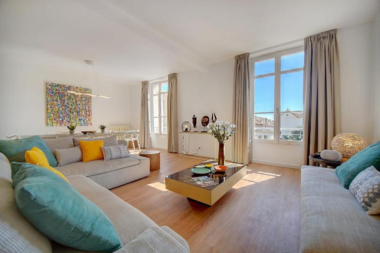 Upstays Balcony180m2 Apartment Near Palais - B&B Cannes