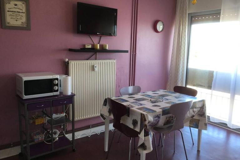 Studio meublé 28m2 vue côté Balaruc centre et massif de la Gardiole - Ferienwohnung Balaruc-les-Bains