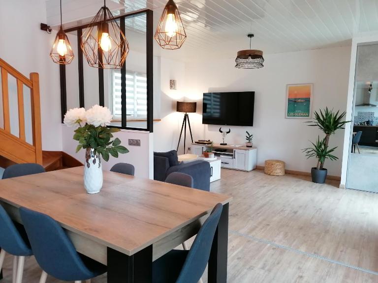 Gîte de Kerliguit 3 étoiles pour 6 personnes au cœur du Cap-Sizun - Bed and Breakfast Mahalon