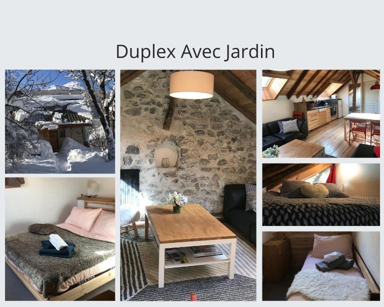 Appartement Duplex avec Jardin Attenant - B&B Briançon