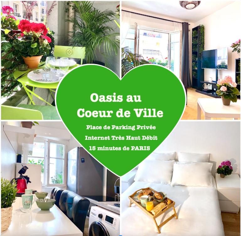 Oasis au Coeur de Ville - Bed and Breakfast Le Plessis-Robinson