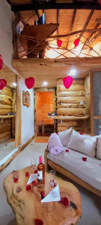 Cabaña en la Calera el Pinar - Ferienwohnung La Calera