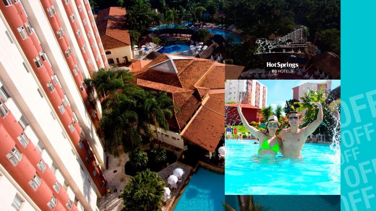 HotSprings ApartHotel - Chambres d'hôtes Caldas Novas