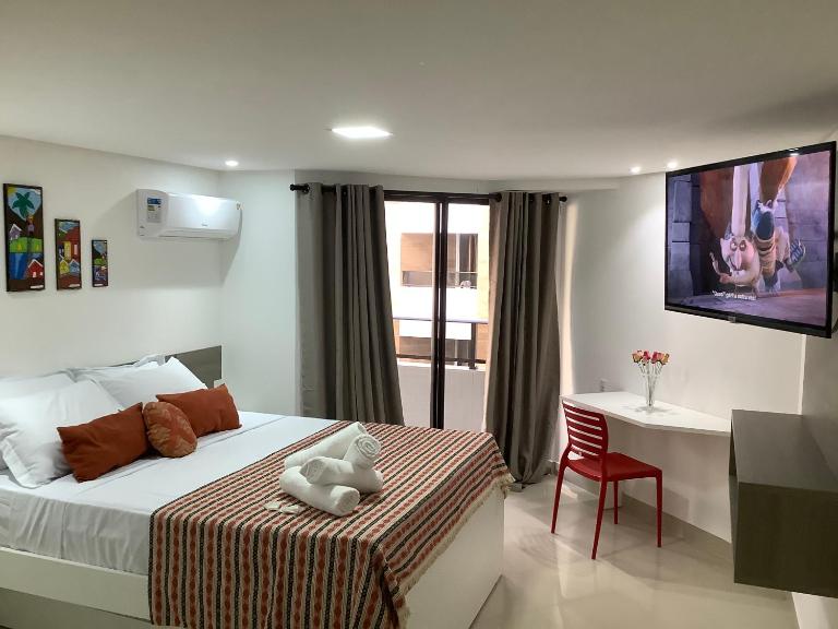 GoldFlat Beira Mar Cabo Branco Férias para Família - Ferienwohnung João Pessoa