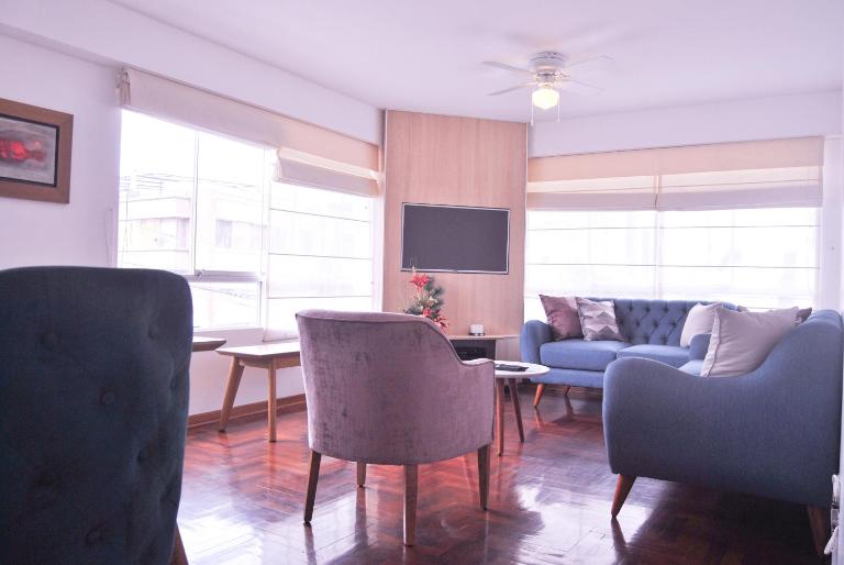 KYRA APARTMENTS - Central Miraflores - Spacious 4BR for 07 guests - B&B Lima