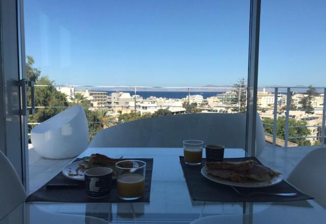 Panoramic view - Penthouse - Chambres d'hôtes Rhodes
