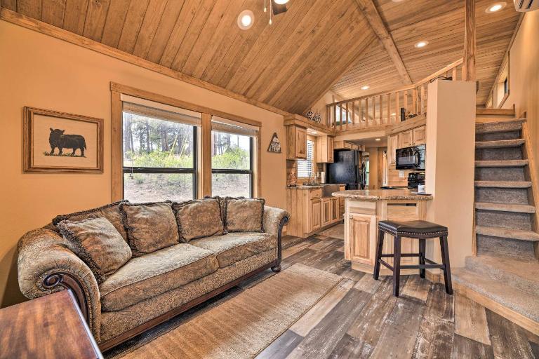 Pagosa Springs Tiny Cabin: Fish, Hike, Ski & Soak! - B&B Pagosa Springs