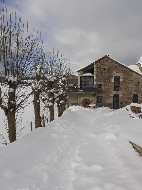 Gîte de fontanes aubrac Margeride loups du gevaudan Lozère - Ferienwohnung Saint-Sauveur-de-Peyre