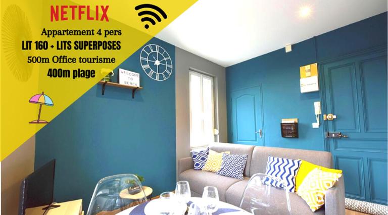 Appartement "l'Univers Marin" - 50m Front de Mer - Bed and Breakfast Berck