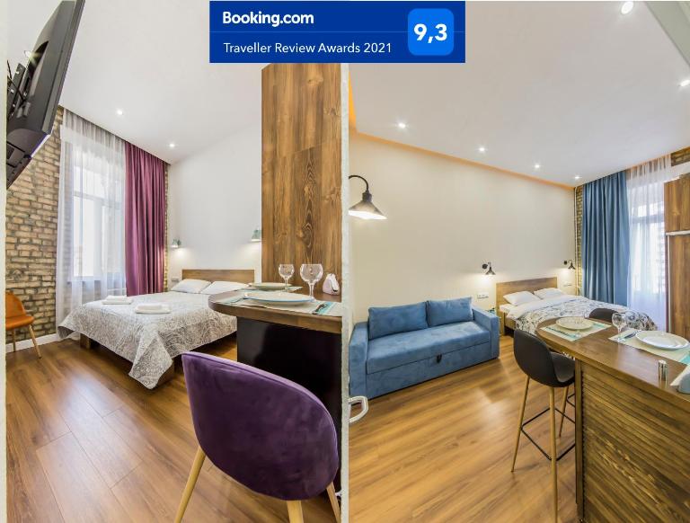 Kyiv City Loft Apart Hotel - Chambres d'hôtes Kiev