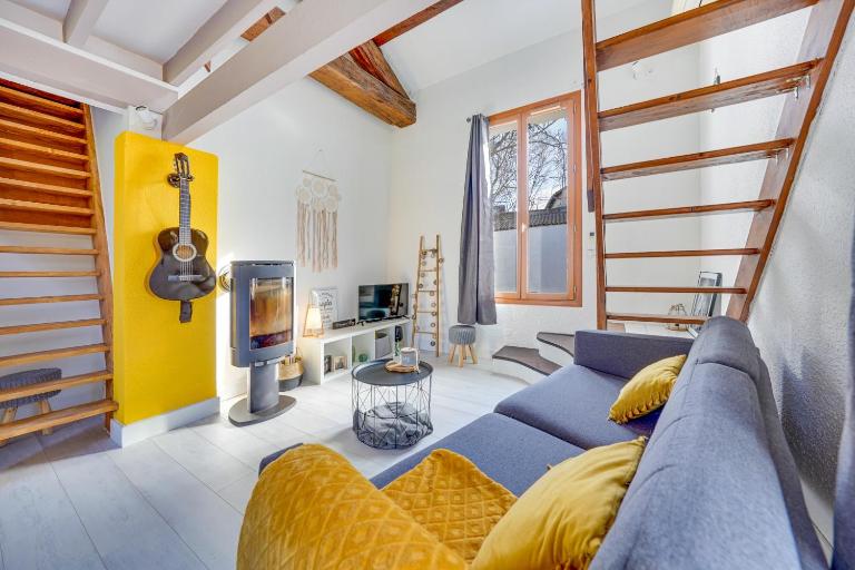 Bel appart pour 6 p, clim, parking et terrasse - B&B Aix-en-Provence