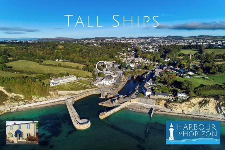 Tall Ships, 75m to harbour, secluded garden & parking for 3 cars - B&B Charlestown