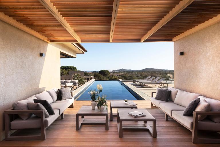 Villa EVA, vue mer et montagne, plage à pieds - Chambres d'hôtes Sainte-Lucie de Porto-Vecchio