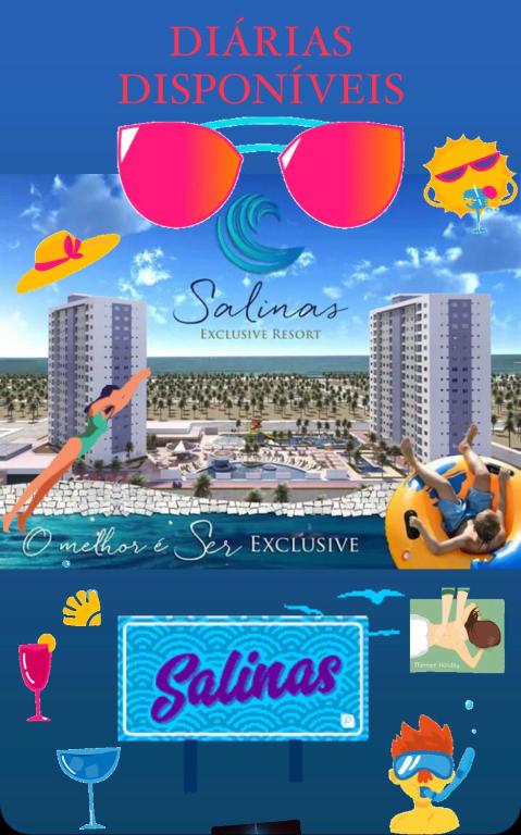 SALINAS RESORT - Apartamento VISTA MAR - Ferienwohnung Salinópolis