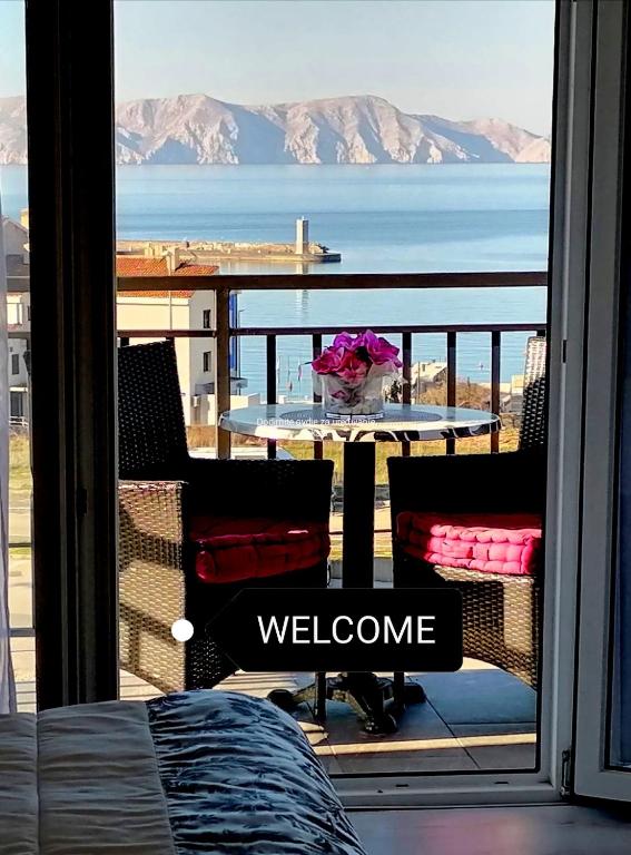 Beautyful sea view 6 luxury studio Danijela - B&B Senj