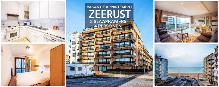 Zeerust 0302 - sunny located flat with sea view - 4p - B&B Koksijde