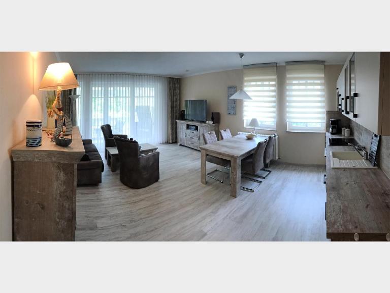 Dünenpark Binz - Komfortplus Ferienwohnung mit 1 Schlafzimmer und Balkon im Obergeschoss 289 - B&B Ostseebad Binz