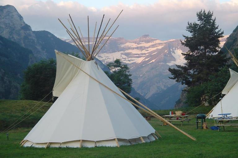 Tipi nature double - Chambres d'hôtes Gavarnie