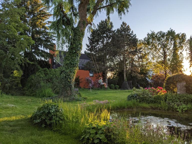 Auszeitoase Freystadt - Park, Billard, Sauna - ideal für Familientreffen und Messe Nürnberg - B&B Freystadt