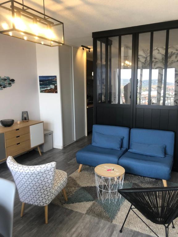 Vue terre et mer - Bed and Breakfast Villers-sur-Mer