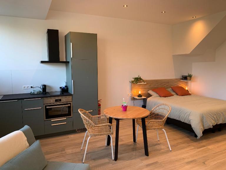 Green studio-Situé à 15 min de Botrange, Parc Hautes Fa gnes et Francorchamps - Chambres d'hôtes Heusy