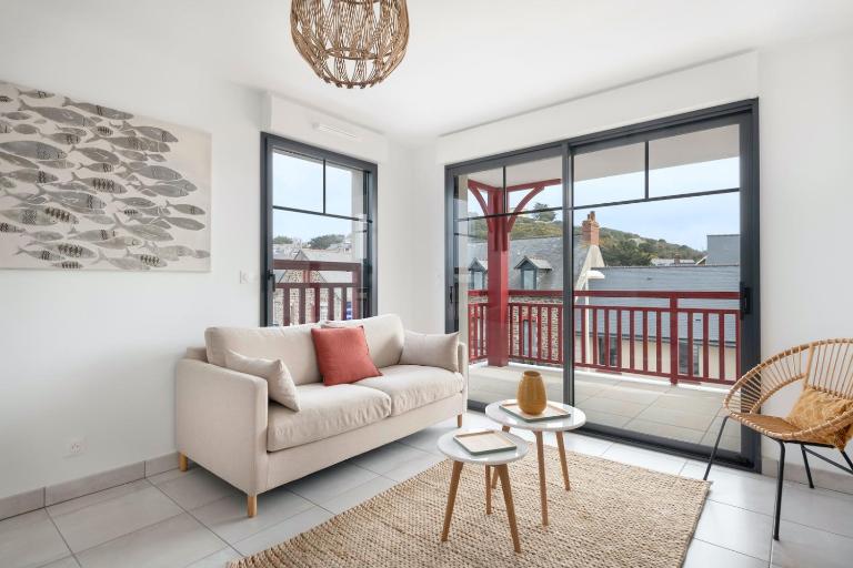 Bel appartement pour 4 à 50m de la plage - B&B Pléneuf-Val-André
