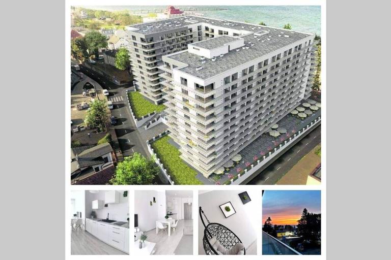 Green Apartment Promenada Gwiazd- widok na morze. - Chambres d'hôtes Międzyzdroje
