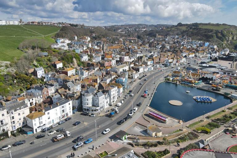 Old town flat with sea view - B&B Hastings