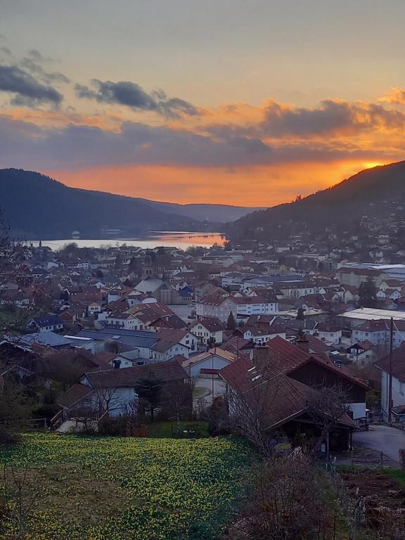 Entre Montagne et lac - vue lac - Bed and Breakfast Gérardmer