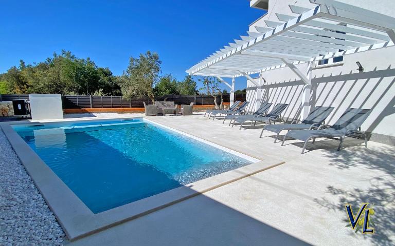 Apartment PASMAN - appartement 50 m2 et piscine - Chambres d'hôtes Pakoštane