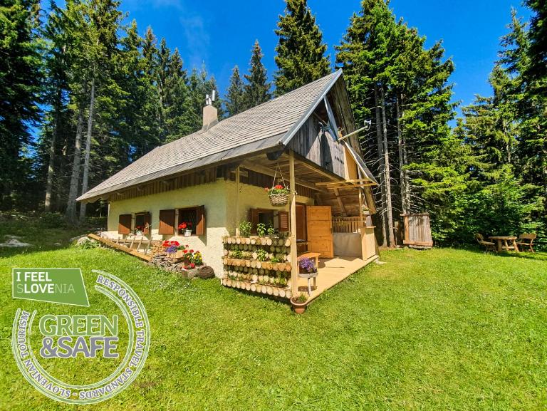 MOUNTAIN ECO CHALET KONJSKA DOLINA on 1400 m asl -near Pokljuka - B&B Srednja vas v Bohinju