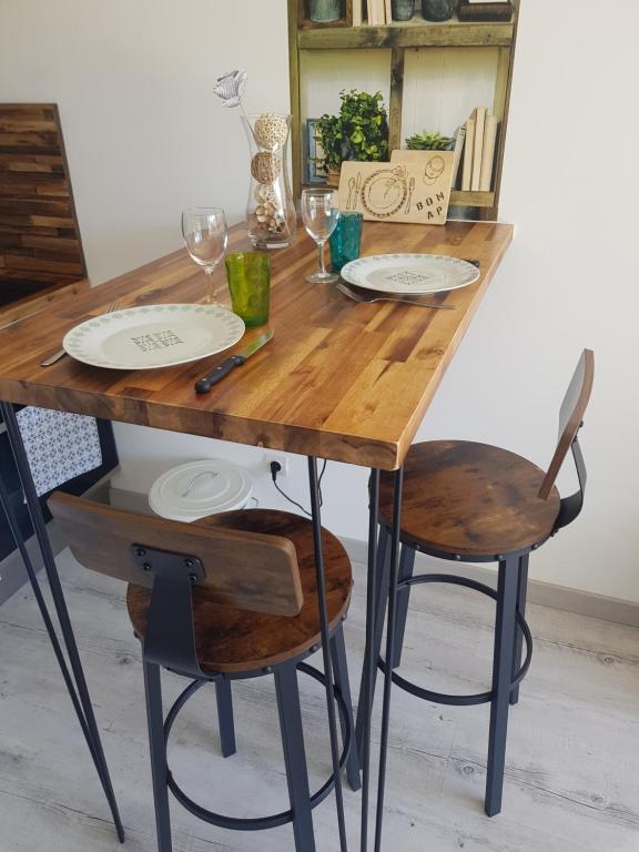 La Rose des Sables, T2 à la mer, terrasse et garage - B&B Frontignan