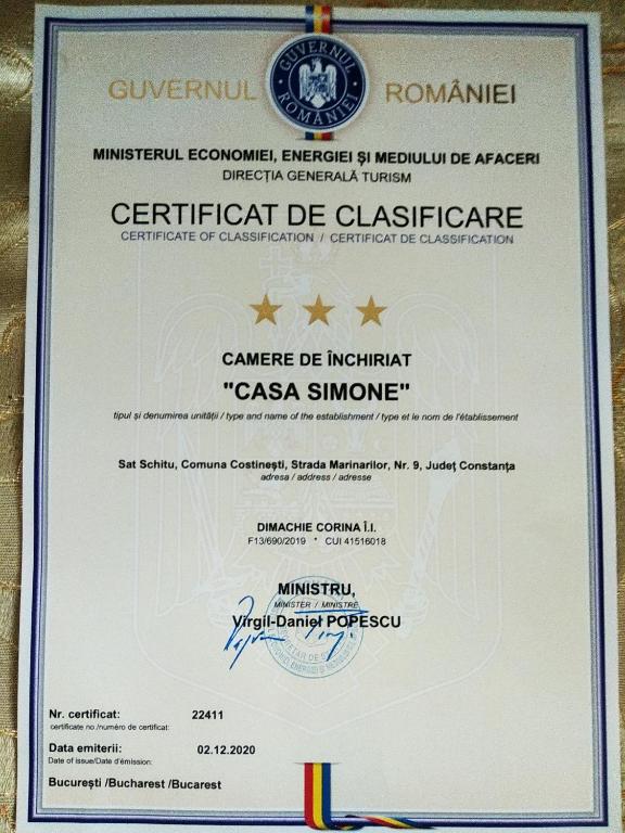 Casa Simone - Ferienwohnung Costineşti