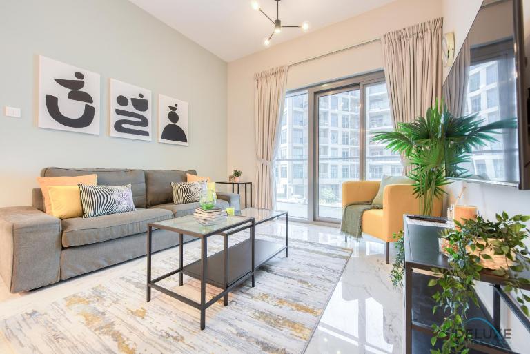 Snug 1BR at MAG 520 Dubai South by Deluxe Holiday Homes - B&B Dubái