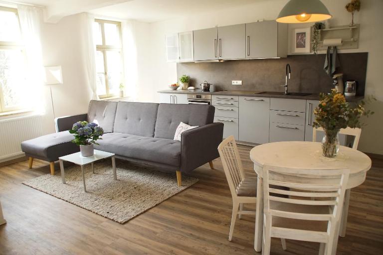 Urlaubsfreude Biedermann Haus Blumenglück - Hortensie - Ferienwohnung Sebnitz
