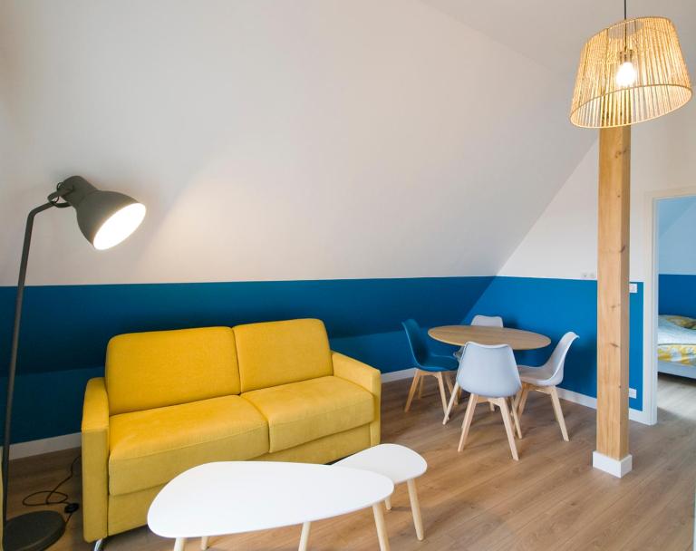 CosyBNB bleu, logement indépendant, wifi, parking, petit déjeuner - Bed and Breakfast Ittenheim