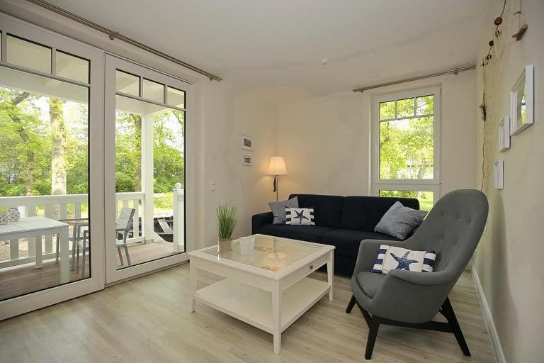 Strandvilla Scholle - Lachs Wohnung 01 - Ferienwohnung Ostseebad Boltenhagen