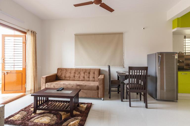 BluO 1BHK City Centre HSR Layout - Balcony, Terrace Garden - B&B Bengaluru