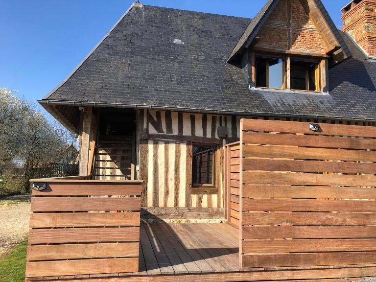 L'atypique au pays de Honfleur - Ferienwohnung Genneville