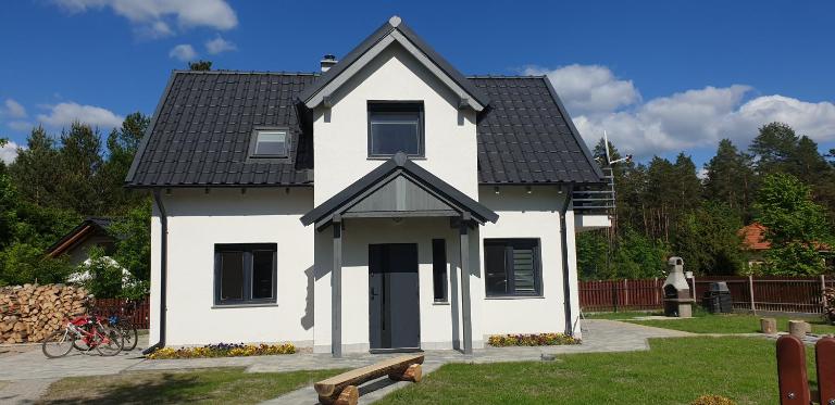 Mazury domek całoroczny przy lesie, jezioro - Bed and Breakfast Pelnik
