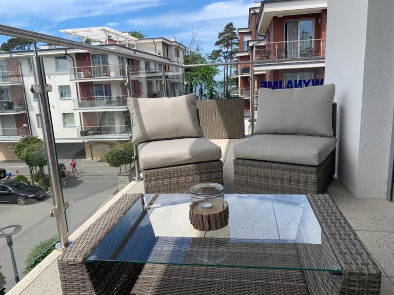 Apartament NADMORSKI z Basenem Klifowa Rewal - Ferienwohnung Rewal