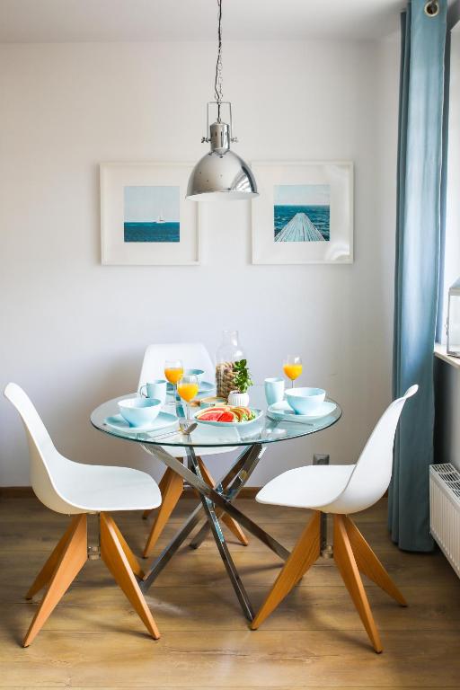 Apartament Błękitno na Białym - Chambres d'hôtes Władysławowo