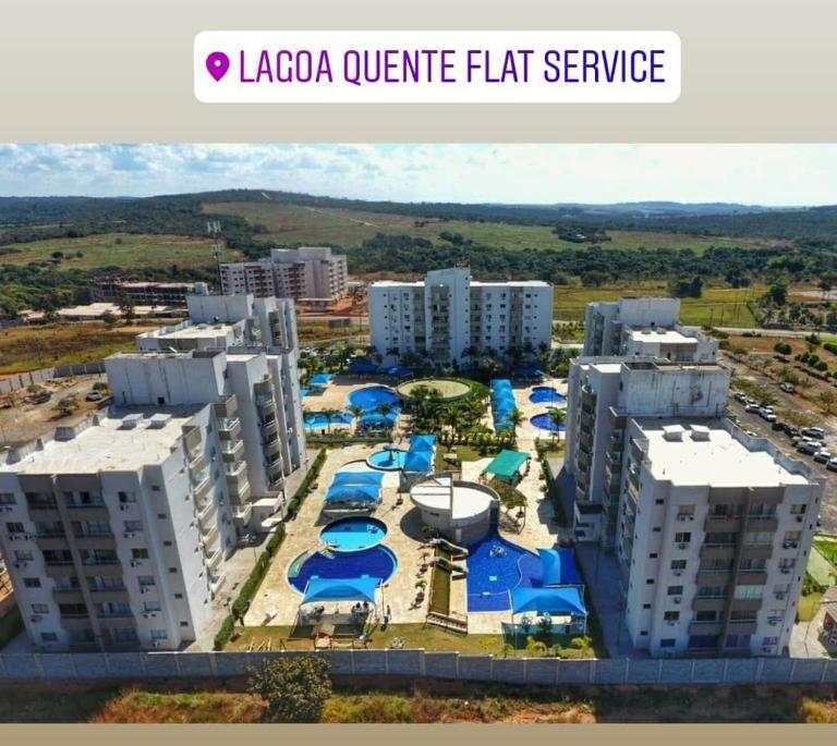 Condomínio Lagoa Quente Flat Service-Caldas Novas - FLAT TOP - Chambres d'hôtes Caldas Novas